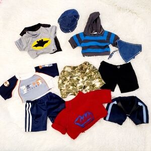 Build A Bear Assorted Doll Clothes Set
